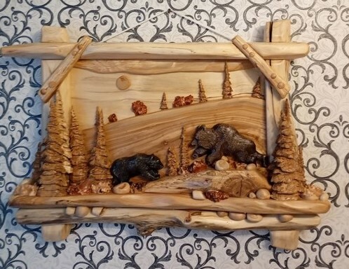 Картина из дерева купить в подарок